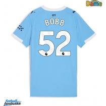 Manchester City Oscar Bobb #52 Hjemmedrakt Dame 2025-26 Kortermet